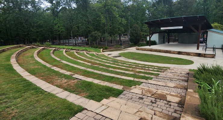 The Prisma Health Amphitheater lawn at Moore Park in Irmo