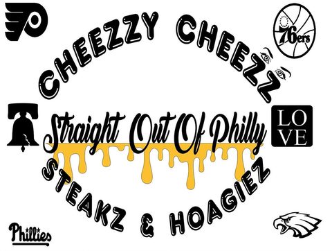 Cheezzy Steakz and Hoagiez logo