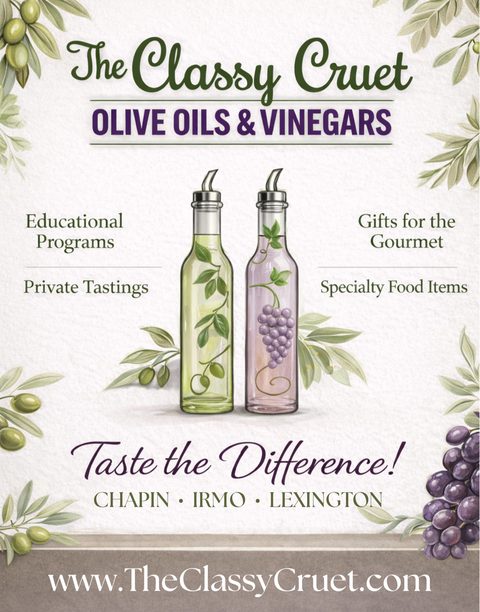 The Classy Cruet Olive Oils & Vinegars logo