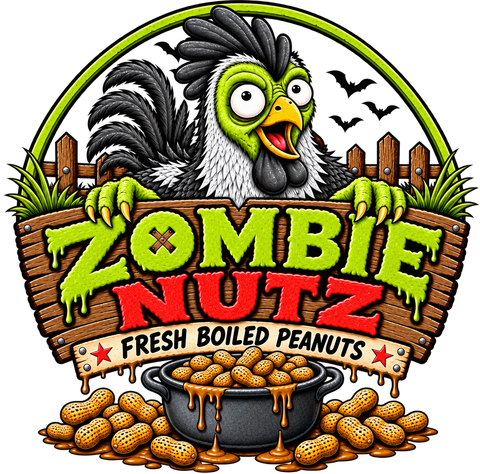 Zombie Nutz: Fresh Boiled Peanuts logo